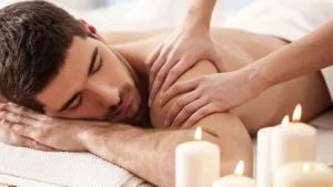 female to male body massage at home